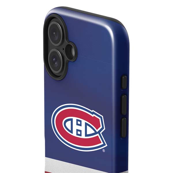 NHL Montreal Canadiens Jersey iPhone 17 Impact Case