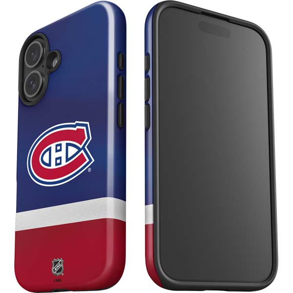 NHL Montreal Canadiens Jersey iPhone 17 Impact Case