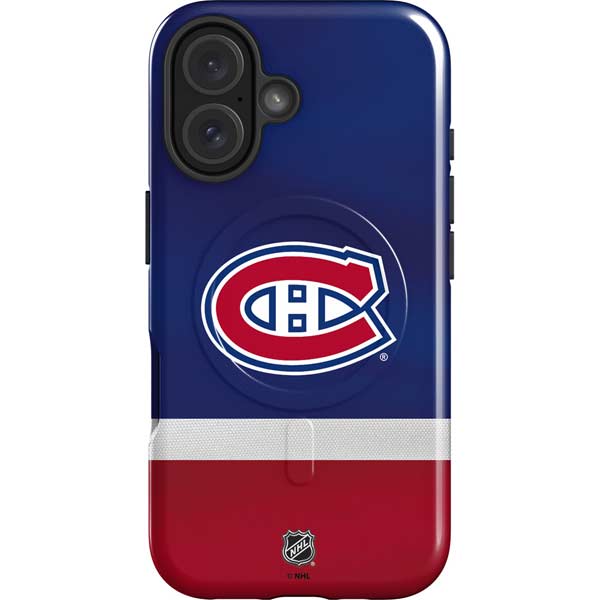 NHL Montreal Canadiens Jersey iPhone 17 Magsafe Impact Case