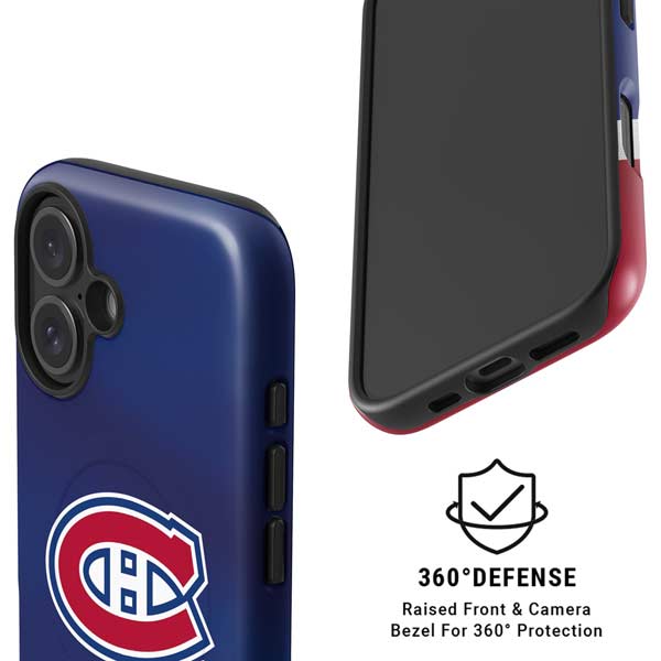 NHL Montreal Canadiens Jersey iPhone 17 Magsafe Impact Case