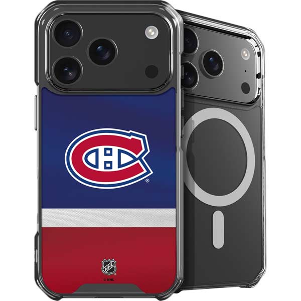 NHL Montreal Canadiens Jersey iPhone 17 Pro Max MagSafe Case