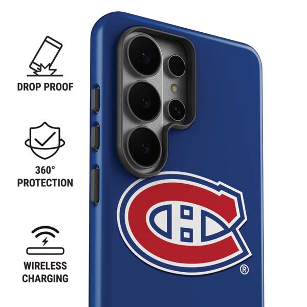 NHL Montreal Canadiens Solid Background Galaxy S26 Ultra Impact Case