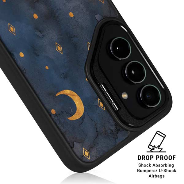 Moon and Stars Galaxy S26 Ultra Kickstand Case