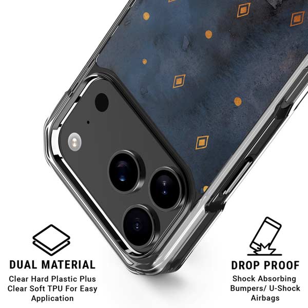 Moon and Stars iPhone 17 Pro Max MagSafe Case