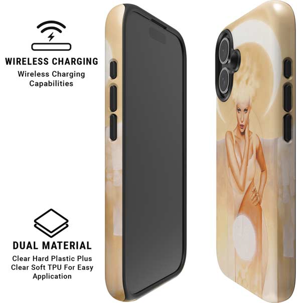 Moon Angel by LA Williams iPhone 16 Magsafe Impact Case