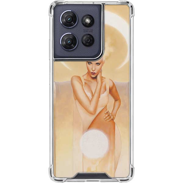Moon Angel by LA Williams Moto G Power 5G (2025) Clear Case
