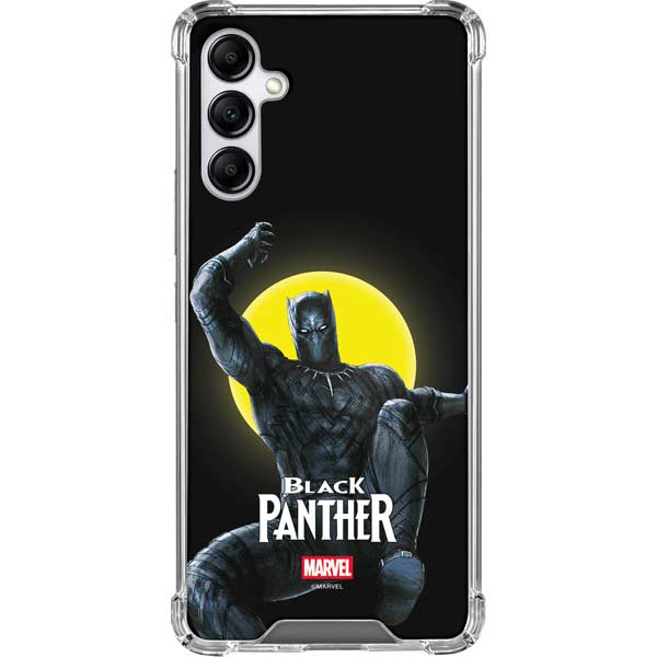 Marvel Black Panther Moon light Gabb Phone 4 Clear Case
