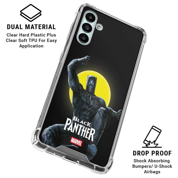 Marvel Black Panther Moon light Galaxy A13 5G Clear Case