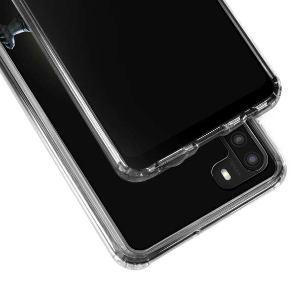 Marvel Black Panther Moon light Galaxy A21 Clear Case