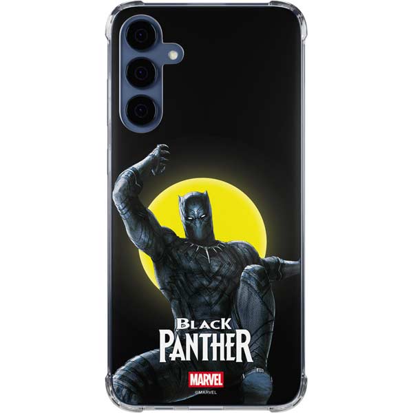Marvel Black Panther Moon light Galaxy A35 5G Clear Case