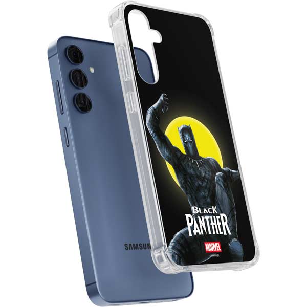 Marvel Black Panther Moon light Galaxy A35 5G Clear Case