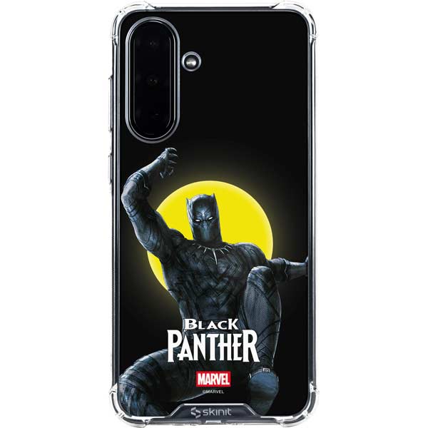 Marvel Black Panther Moon light Galaxy A36 5G Clear Case