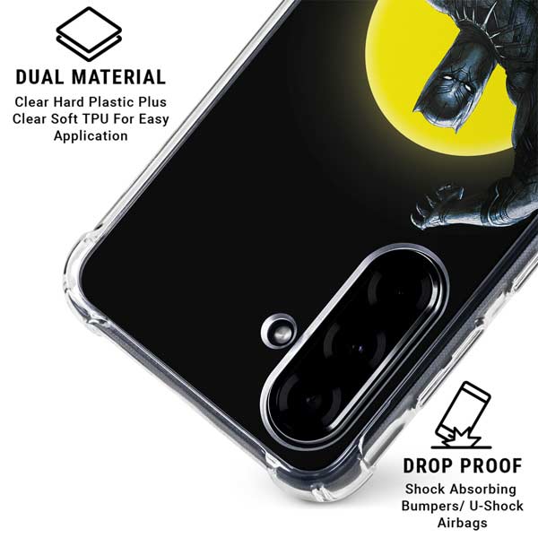 Marvel Black Panther Moon light Galaxy A36 5G Clear Case