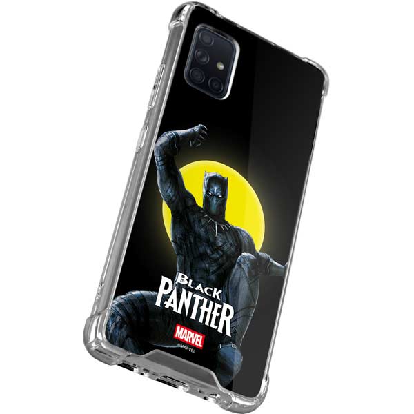 Marvel Black Panther Moon light Galaxy A71 5G Clear Case