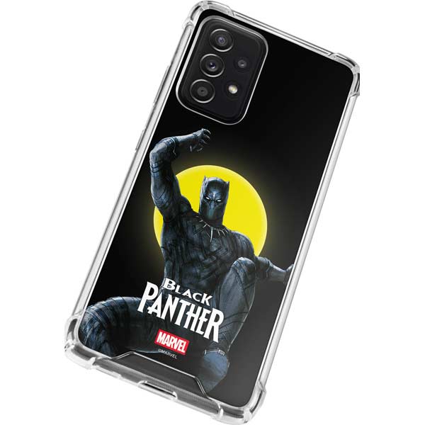 Marvel Black Panther Moon light Galaxy A72 5G Clear Case