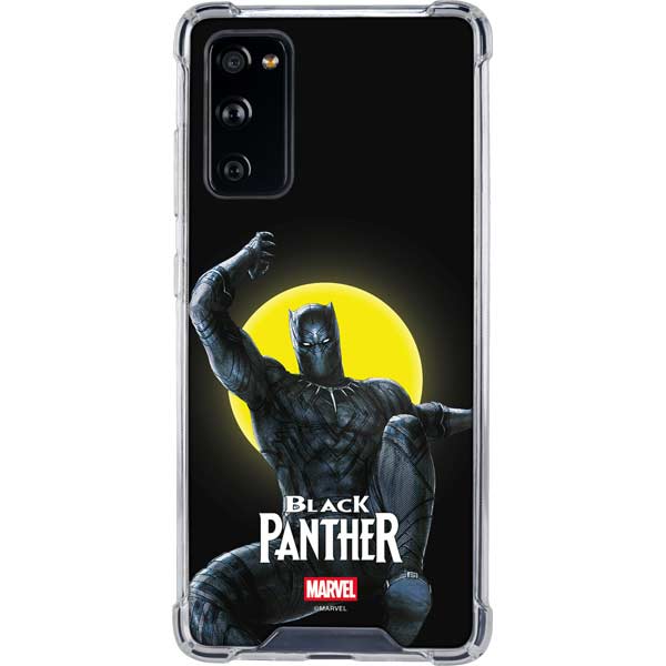 Marvel Black Panther Moon light Galaxy S20 FE Clear Case