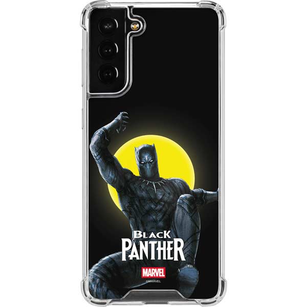Marvel Black Panther Moon light Galaxy S21 FE Clear Case
