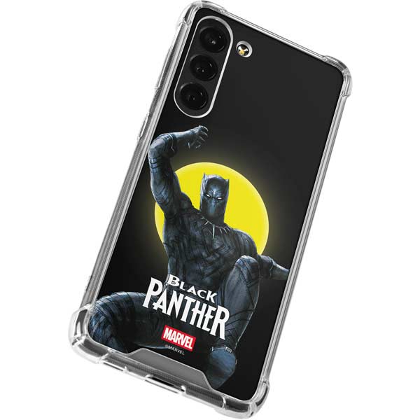 Marvel Black Panther Moon light Galaxy S23 Plus Clear Case
