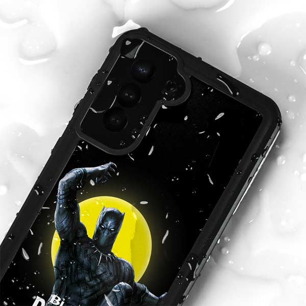 Marvel Black Panther Moon light Galaxy S24 Waterproof Case