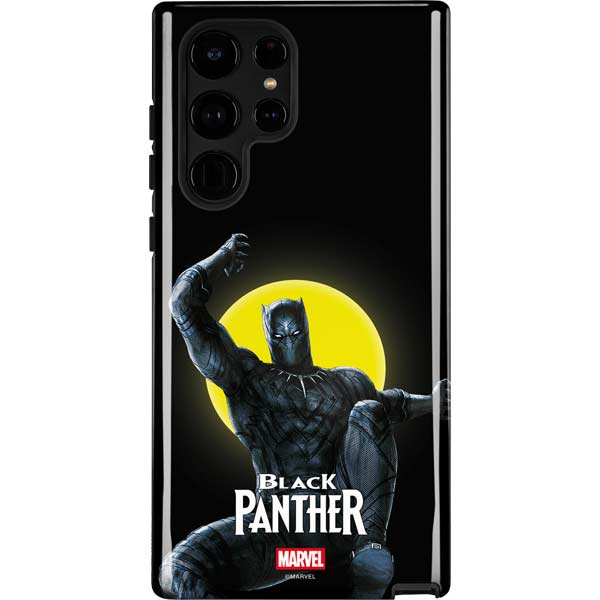 Marvel Black Panther Moon light Galaxy S25 Ultra Impact Case