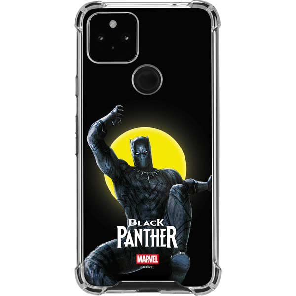 Marvel Black Panther Moon light Google Pixel 4a 5G Clear Case