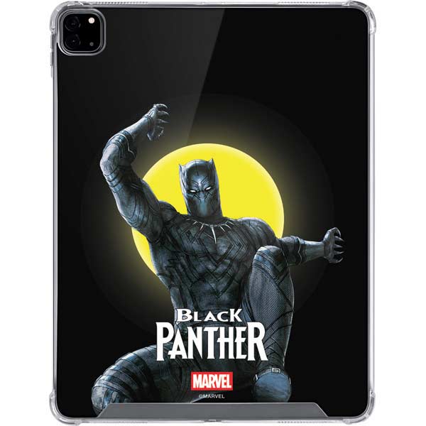 Marvel Black Panther Moon light iPad Pro 12.9in (2020) Clear Case