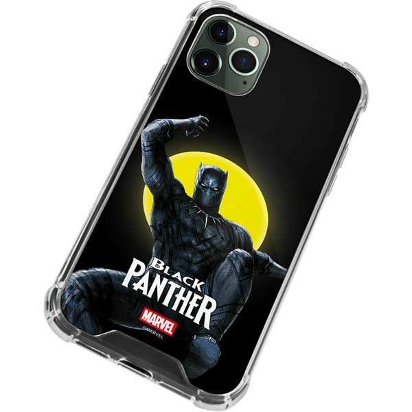 Marvel Black Panther Moon light iPhone 12 Pro Max Clear Case