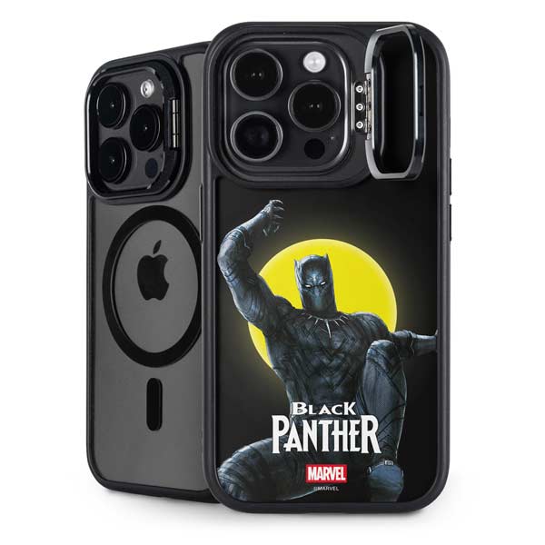 Marvel Black Panther Moon light iPhone 14 Pro Kickstand Case