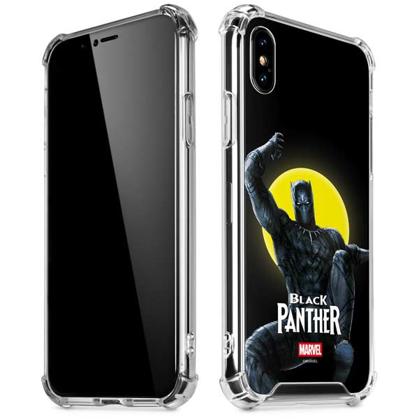 Marvel Black Panther Moon light iPhone X/XS Clear Case