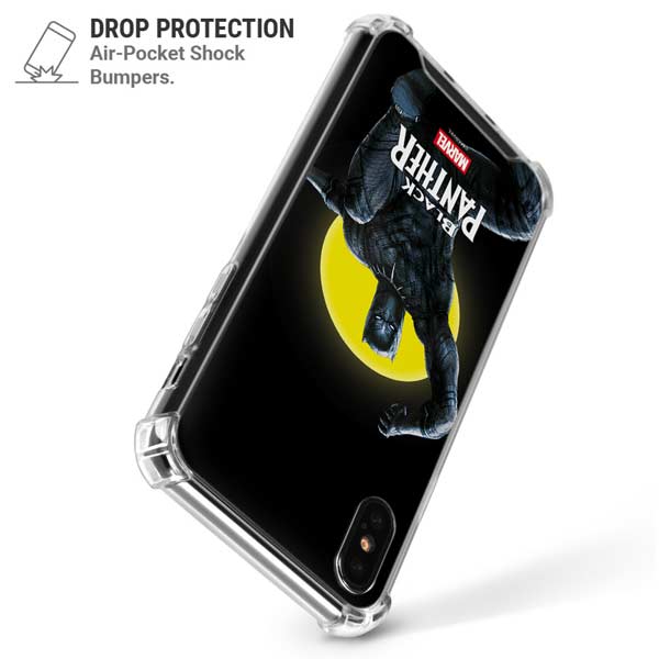 Marvel Black Panther Moon light iPhone X/XS Clear Case
