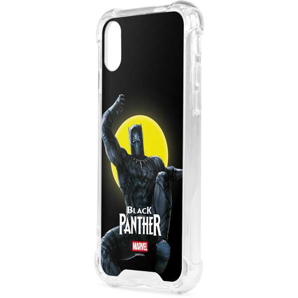 Marvel Black Panther Moon light iPhone XS Clear Case