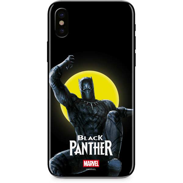 Marvel Black Panther Moon light iPhone XS Skin