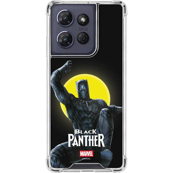 Marvel Black Panther Moon light Moto G Power 5G (2025) Clear Case