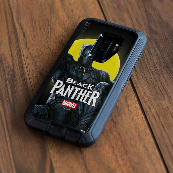 Marvel Black Panther Moon light Otterbox Defender Galaxy Skin