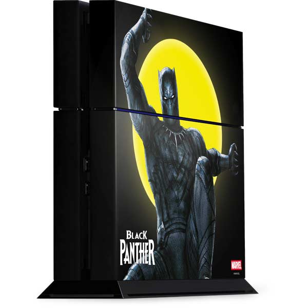 Marvel Black Panther Moon light PS4 Console Skin