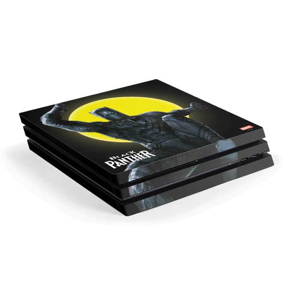 Marvel Black Panther Moon light PS4 Pro Console Skin