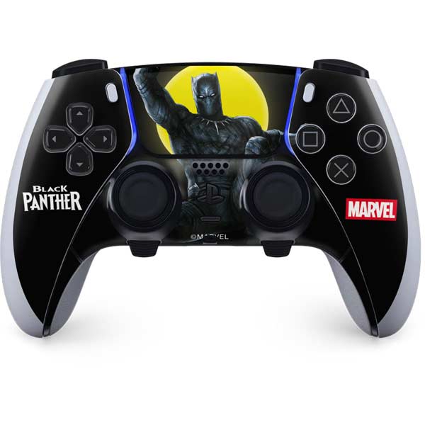 Marvel Black Panther Moon light PS5 DualSense Edge Pro Controller Skin