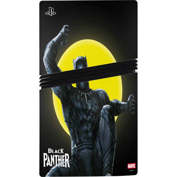 Marvel Black Panther Moon light PS5 Pro Console Skin