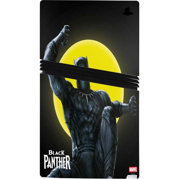 Marvel Black Panther Moon light PS5 Pro Console Skin