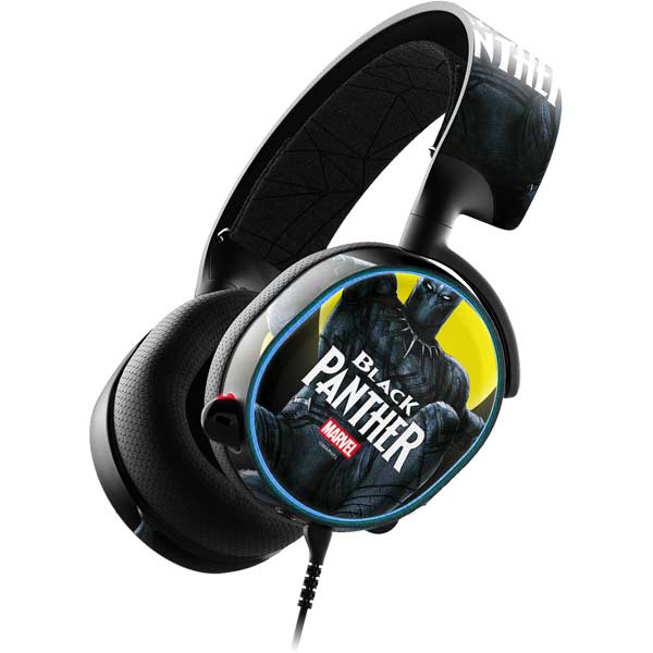 Marvel Black Panther Moon light SteelSeries Arctis 3 Skin