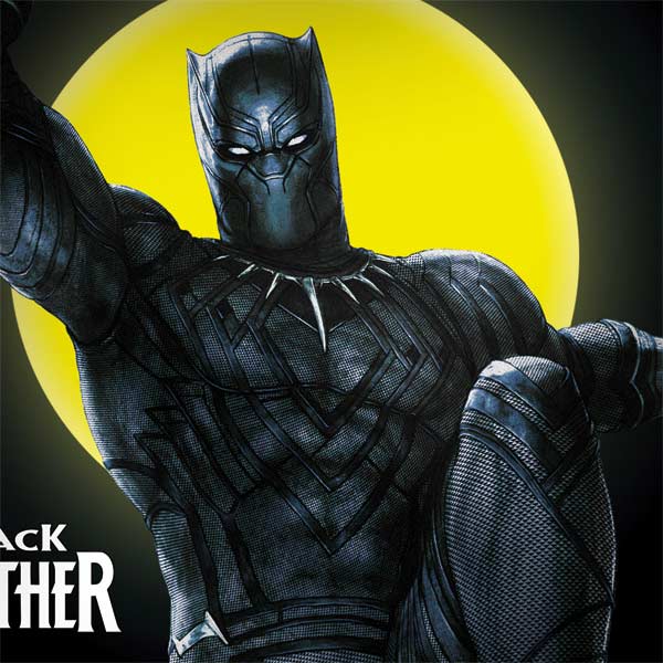 Marvel Black Panther Moon light Surface Book 2 15in Skin