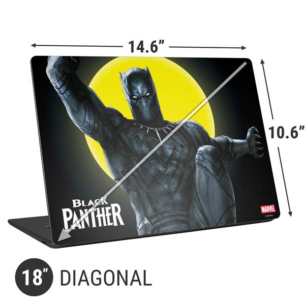 Marvel Black Panther Moon light Universal Laptop 18in (14.6 x 10.6in) Skin