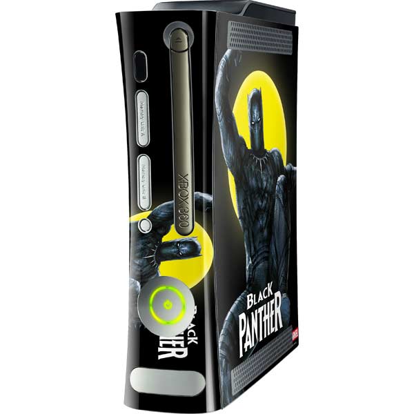Marvel Black Panther Moon light Xbox 360 (Includes HDD) Skin