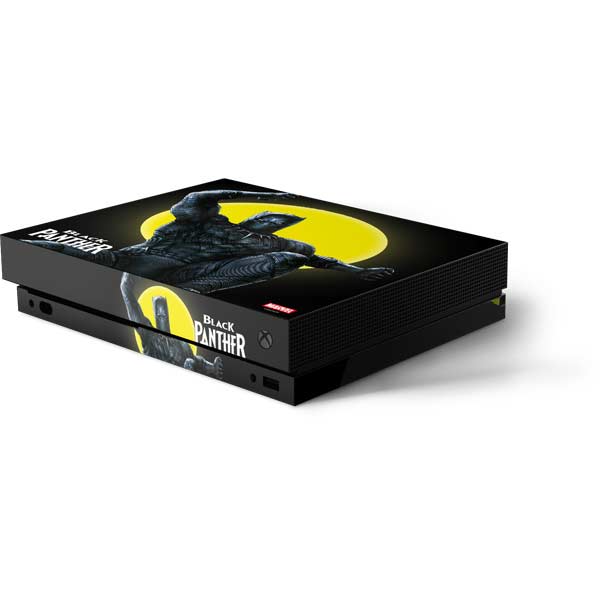 Marvel Black Panther Moon light Xbox One X Console Skin