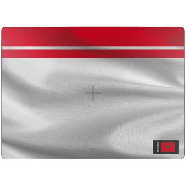 Morocco Soccer Flag Surface Laptop 7 13.8in Skin