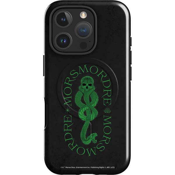 Wizarding Worlds Harry Potter Morsmorder Death Eater Dark Mark iPhone 16 Pro Max Magsafe Impact Case