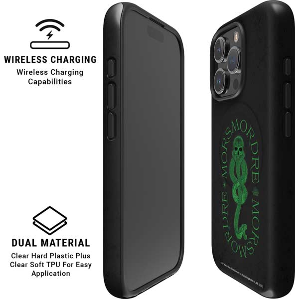 Wizarding Worlds Harry Potter Morsmorder Death Eater Dark Mark iPhone 16 Pro Max Magsafe Impact Case