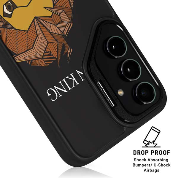 Disney The Lion King Mosaic Simba Art Galaxy S26 Ultra Kickstand Case
