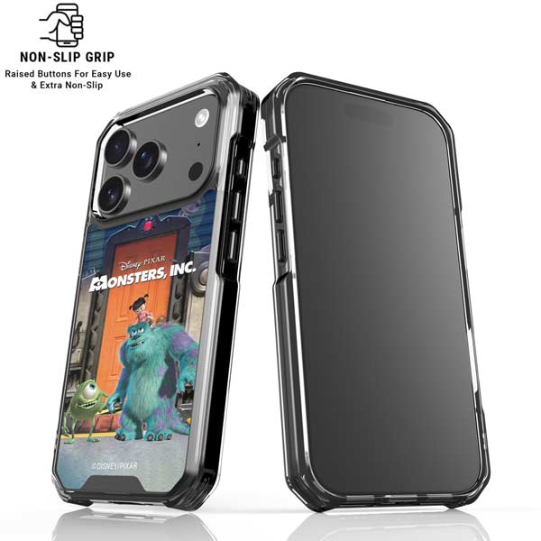 Disney Monsters Inc. Movie Poster iPhone 17 Pro Clear Case
