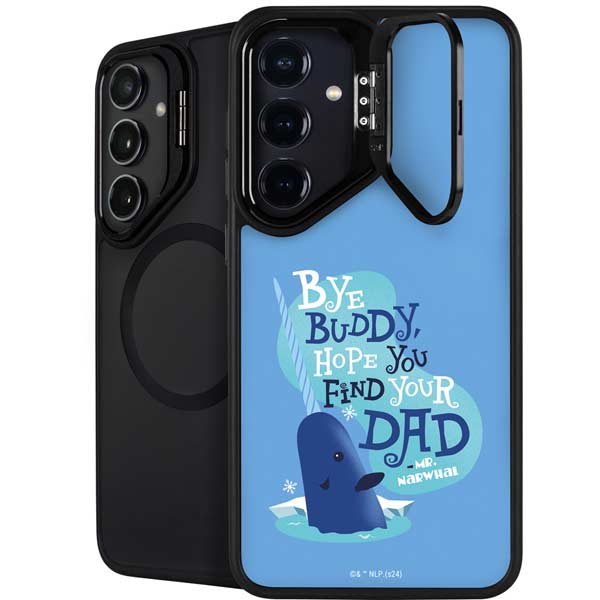 Elf Mr. Narwhal Farewell Galaxy S26 Kickstand Case